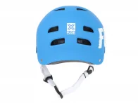 FUSE "Alpha" BMX Helm - Matt Cyan Blue