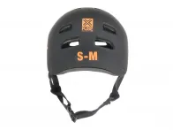 FUSE "Alpha Rental" BMX Helmet - Black/Orange