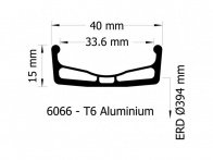 Federal Bikes "Stance XL" BMX Felge
