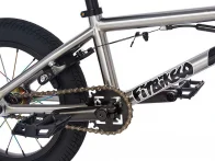 Fit Bike Co. "Misfit 14" 2023 BMX Rad - 14 Zoll | Caiden Brushed Chrome