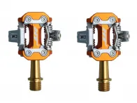 HT Components "M2 Klick" MTB Pedale - Titan