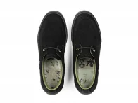 Higher "Salem Suede" Shoes - Black/Black