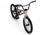 Meybo "Superclass Pro 22" BMX Race Rad - Grey/Orange