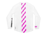 Muc-Off "Long Sleeve Riders" Trikot - White/Pink