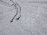 Odyssey BMX "Big Stitch" Hooded Pullover - Gunmetal Heather with Gray Stitch