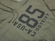 Odyssey BMX "Import" Hooded Pullover - Olive/Black