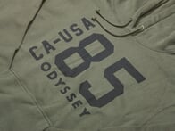 Odyssey BMX "Import" Hooded Pullover - Olive/Black