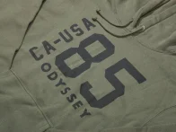 Odyssey BMX "Import" Hooded Pullover - Olive/Black