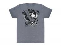 Odyssey BMX "Ripped Monogram" T-Shirt - Grey