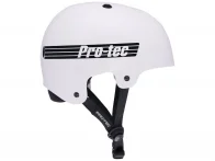 ProTec "Old School Low Pro" BMX Helmet - Gloss White (Certifed)
