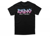 Radio Bikes "Crackle" T-Shirt - Black