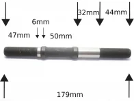 Rant BMX "Cassette" Achse