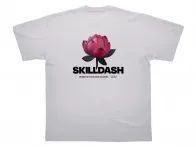 Skilldash "Thrive Lotus" T-Shirt - White