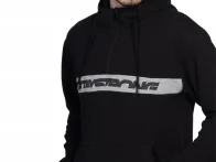 Stay Strong "Cut Stripe" Hooded Pullover - Black/Grey