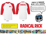 Subrosa Bikes X Radical Rick "RAD" 3/4 Longsleeve