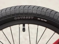 Sunday Bikes "Forecaster Brett Silva" 2023 BMX Rad - Matte Fire Engine Red