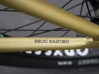 Sunday Bikes "Forecaster LHD Broc Raiford" 2025 BMX Bike - Matte Metallic Gold | Freecoaster | LHD