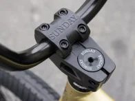 Sunday Bikes "Forecaster LHD Broc Raiford" 2025 BMX Bike - Matte Metallic Gold | Freecoaster | LHD