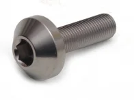 TLC Bikes "Metric Titanium 10mm (3/8") Female" Naben Schraube