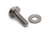 TLC Bikes "Metric Titanium 10mm (3/8") Female" Naben Schraube
