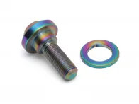TLC Bikes "Metric Titanium 10mm (3/8") Female" Naben Schraube