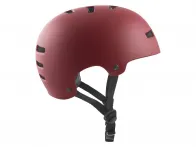 TSG "Evolution Solid Colors" BMX Helmet - Satin Oxblood