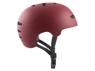 TSG "Evolution Solid Colors" BMX Helmet - Satin Oxblood