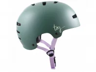 TSG "Evolution Women Solid Color" BMX Helm - Satin Foliage Green