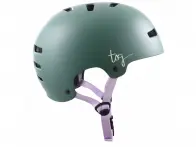 TSG "Evolution Women Solid Color" BMX Helmet - Satin Foliage Green