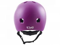 TSG "Meta Solid Color" BMX Helm - Satin Purple Magic