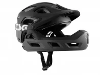 TSG "Seek FR Graphic Design" Helm - Flow Grey-Black