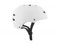 TSG "Skate/BMX Solid Colors" BMX Helm - Injected White