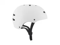 TSG "Skate/BMX Solid Colors" BMX Helmet - Injected White