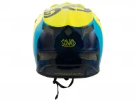 TSG "Squad Graphic Design" Fullface Helm - Trap-Acidyellow