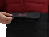 Vans "Carlton Puffer" Jacket - Pomegranate-Black