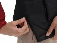 Vans "Carlton Puffer" Jacke - Pomegranate-Black