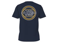 Vans "Circle Checker Drop" T-Shirt - Navy