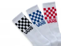 Vans "Classic Checkerboard Crew" Socken (3 Paar) - White