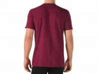 Vans "Classic" T-Shirt - Burgundy/White