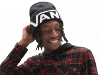 Vans "Drop V Tall" Beanie Mütze - Black
