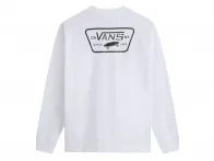 Vans "Full Patch Back" Longsleeve - White