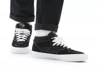 Vans "Skate Half Cab" Shoes - Black/White