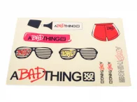 A Bad Thing "Bad Sticker" Sticker Set