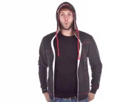 Chico Clothing "Slice grau/rot" Zipper