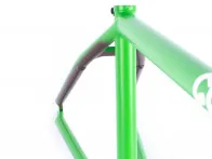 Cult "Biggie" BMX Frame - Green/Brown (Alex Kennedy)
