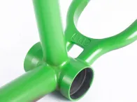 Cult "Biggie" BMX Frame - Green/Brown (Alex Kennedy)