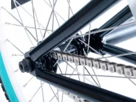 kunstform?! "Guttershark White/Teal Dream" BMX Bike