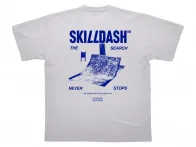 Skilldash "The Search Quarter" T-Shirt - White