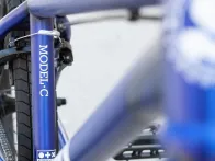 Sunday Bikes "Model C 24" 2022 BMX Cruiser Rad - Matte Trans Blue | 24 Zoll