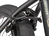 wethepeople "Arcade" BMX Rad - Matt Black (Schwarze-Reifen)